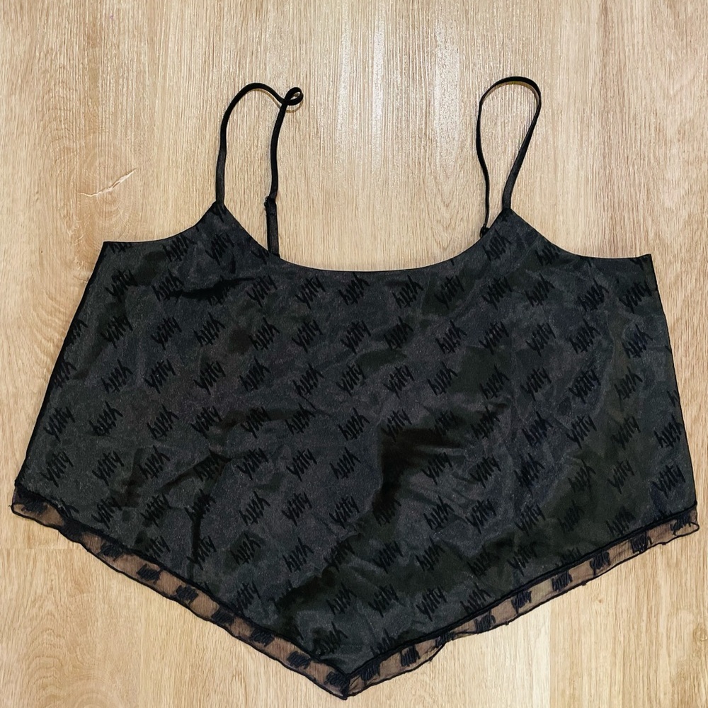 YITTY Satin Cami Crop Top NWT